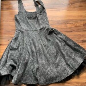 Free people gray casual sleeveless dress S